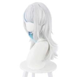 NewCosplay New Arrivals Hololive English VTuber Gawr Gura Heat Resistant Synthetic Hair Carnival Halloween Party Props Cosplay Wig