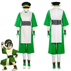 NewCosplay Avatar: The Last Airbender Toph Bengfang Halloween Carnival Suit Cosplay Costume