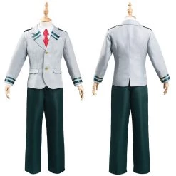 NewCosplay New Arrivals My Hero Academia Midoriya Izuku Bakugou Katsuki Kids Children School Uniform Outfits Halloween Carnival Suit Cosplay Costume