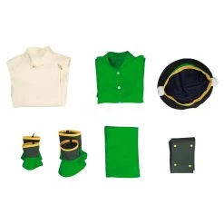 NewCosplay New Arrivals Avatar: The Last Airbender Toph Bengfang Vest Pants Cosplay Costume For Kids Children 20 NewCosplay New Arrivals Avatar: The Last Airbender Toph Bengfang Vest Pants Cosplay Costume For Kids Children