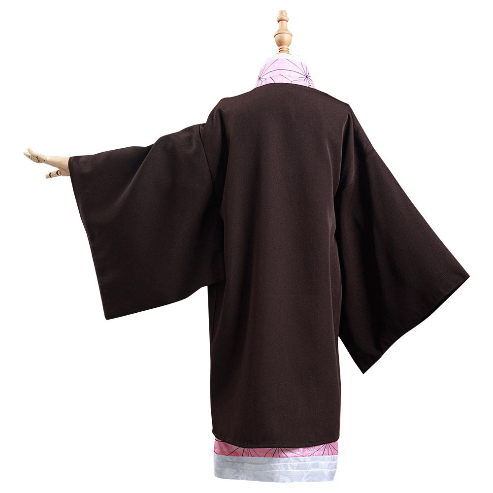 NewCosplay New Arrivals Demon Slayer: Kimetsu No Yaiba Kamado Nezuko Kids Kimono Anime Cosplay Costume 12 NewCosplay New Arrivals Demon Slayer: Kimetsu No Yaiba Kamado Nezuko Kids Kimono Anime Cosplay Costume