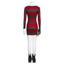 NewCosplay A Nightmare On Elm Street-Ghost Street Sexy Lady Freddie Kruger Dress Cosplay Costume New Arrivals