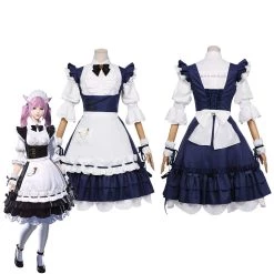 NewCosplay FINAL FANTASY XIV Miqo'te Maid Outfit Halloween Carnival Costume Cosplay Costume New Arrivals