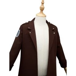 NewCosplay Attack On Titan Eren Jaeger Levi·Ackerman Kids Children Coat Halloween Carnival Suit Cosplay Costume