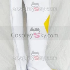 NewCosplay Code Geass: Lelouch Of The Rebellion White Cosplay Boots