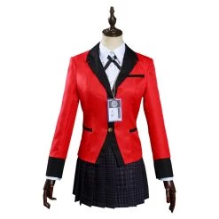 NewCosplay Kakegurui: Compulsive Gambler Jabami Yumeko/Meari Saotome Halloween Christmas Cosplay Costume