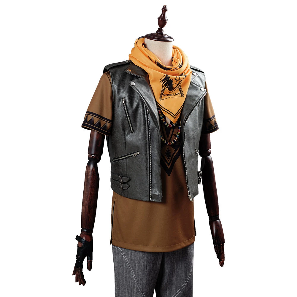 NewCosplay Game Twisted Wonderland Ruggie Bucchi Suit Cosplay Costume 10 NewCosplay Game Twisted Wonderland Ruggie Bucchi Suit Cosplay Costume