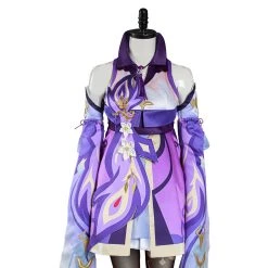 NewCosplay Game Genshin Impact Keqing Dress Outfits Halloween Carnival Suit Cosplay Costume New Arrivals