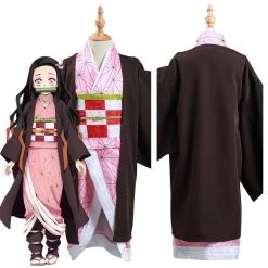 NewCosplay New Arrivals Demon Slayer: Kimetsu No Yaiba Kamado Nezuko Kids Kimono Anime Cosplay Costume 20 NewCosplay New Arrivals Demon Slayer: Kimetsu No Yaiba Kamado Nezuko Kids Kimono Anime Cosplay Costume