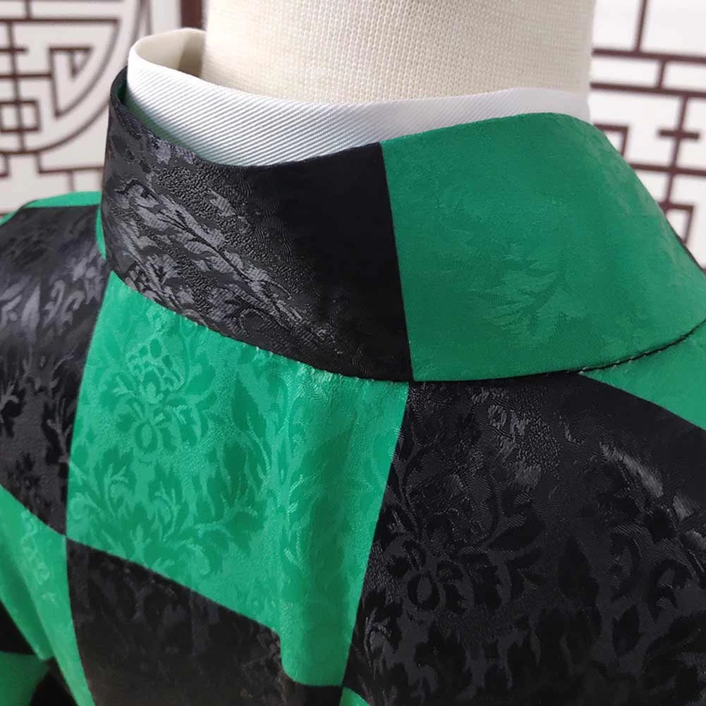 NewCosplay New Arrivals Demon Slayer Kamado Tanjirou Kids Kimono Outfits Halloween Carnival Costume Cosplay Costume 7 NewCosplay New Arrivals Demon Slayer Kamado Tanjirou Kids Kimono Outfits Halloween Carnival Costume Cosplay Costume