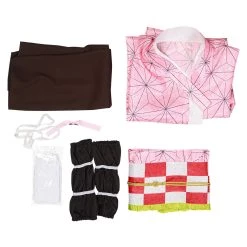 NewCosplay New Arrivals Demon Slayer: Kimetsu No Yaiba Kamado Nezuko Kids Kimono Anime Cosplay Costume 21 NewCosplay New Arrivals Demon Slayer: Kimetsu No Yaiba Kamado Nezuko Kids Kimono Anime Cosplay Costume