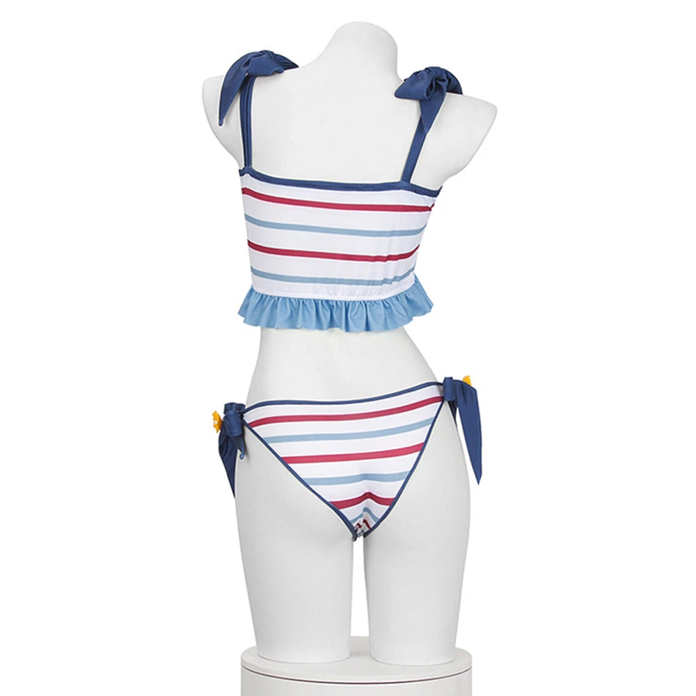 NewCosplay Hololive Gawr Gura Bikini Shark Swimwear Halloween Carnival Suit Cosplay Costume 6 NewCosplay Hololive Gawr Gura Bikini Shark Swimwear Halloween Carnival Suit Cosplay Costume