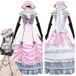 NewCosplay Black Butler Ciel Phantomhive Dress Outfits Halloween Carnival Suit Cosplay Costume