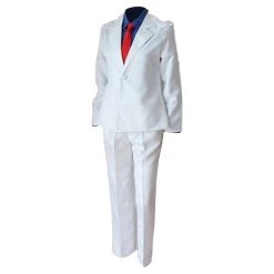 NewCosplay Detective Conan Kid The Phantom Thief Magic Kaito Kuroba Kaito Uniform Cosplay Costume