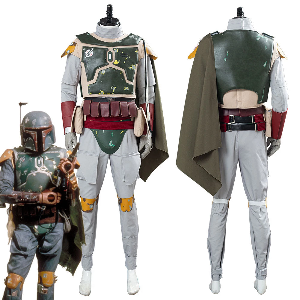 NewCosplay Star Wars The Book Of Boba Fett Halloween Carnival Suit Cosplay Costume New Arrivals 3 NewCosplay Star Wars The Book Of Boba Fett Halloween Carnival Suit Cosplay Costume New Arrivals