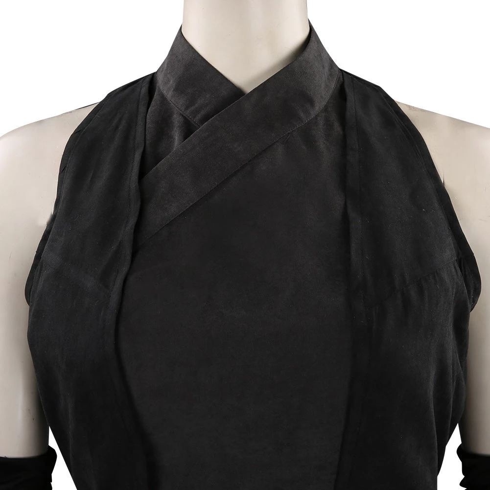 NewCosplay New Arrivals The Mandalorian Ahsoka Tano Black Outfits Halloween Carnival Suit Cosplay Costume 8 NewCosplay New Arrivals The Mandalorian Ahsoka Tano Black Outfits Halloween Carnival Suit Cosplay Costume