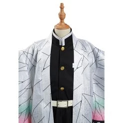 NewCosplay New Arrivals Demon Slayer: Kimetsu No Yaiba Kochou Shinobu Kids Cloak Coat Halloween Carnival Suit Cosplay Costume