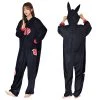 NewCosplay Naruto Akatsuki Cloud Pajama Adult Unisex Sleepwear Cosplay Costume New Arrivals