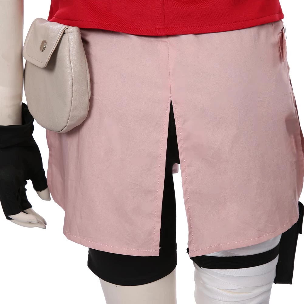 NewCosplay NARUTO-Haruno Sakura Women Skirt Outfit Halloween Carnival Costume Cosplay Costume 7 NewCosplay NARUTO-Haruno Sakura Women Skirt Outfit Halloween Carnival Costume Cosplay Costume