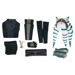 NewCosplay The Mandalorian S2 Ahsoka Tano Top Pants Outfits Cosplay Costume New Arrivals