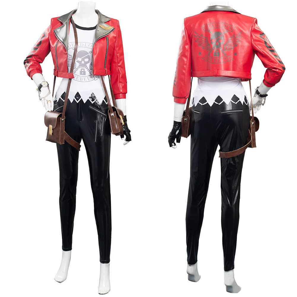 NewCosplay OW OverWatch Deadlock Ashe Outfits Halloween Carnival Suit Cosplay Costume 14 NewCosplay OW OverWatch Deadlock Ashe Outfits Halloween Carnival Suit Cosplay Costume