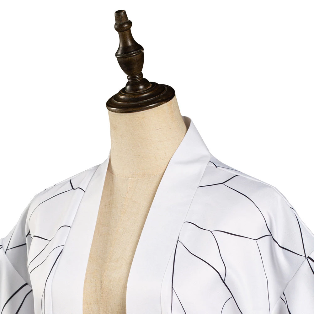 NewCosplay Demon Slayer: Kimetsu No Yaiba Kochou Shinobu Kimono Coat Cosplay Costume 8 NewCosplay Demon Slayer: Kimetsu No Yaiba Kochou Shinobu Kimono Coat Cosplay Costume