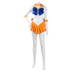 NewCosplay Sailor Moon Minako Aino Uniform Dress Outfits Halloween Carnival Suit Cosplay Costume