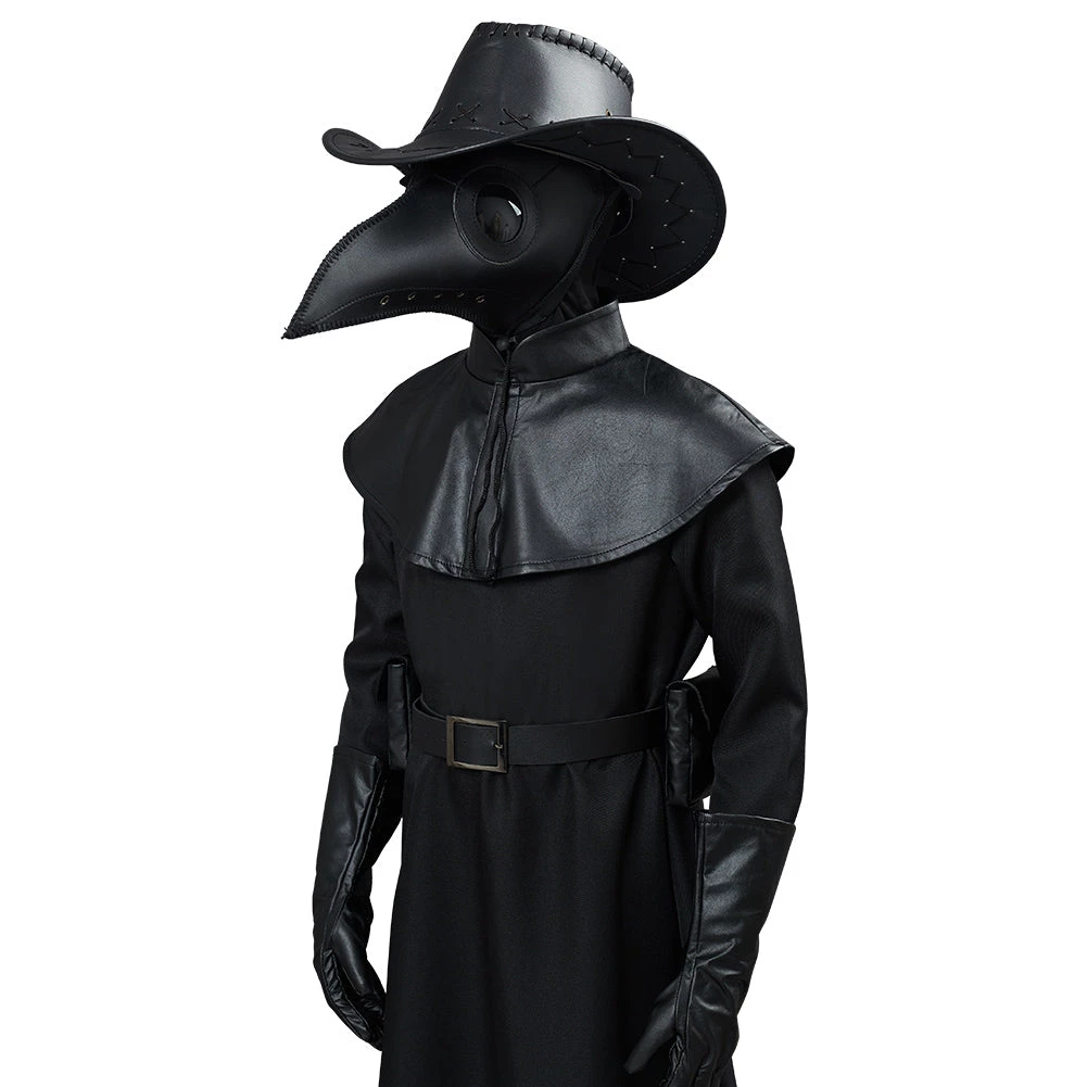 NewCosplay New Arrivals Plague Doctor Halloween Carnival Suit Outfit For Kids Children Cosplay Costume 9 NewCosplay New Arrivals Plague Doctor Halloween Carnival Suit Outfit For Kids Children Cosplay Costume