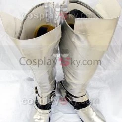 NewCosplay New Arrivals Fate Stay Night Saber Cosplay Boots Silver