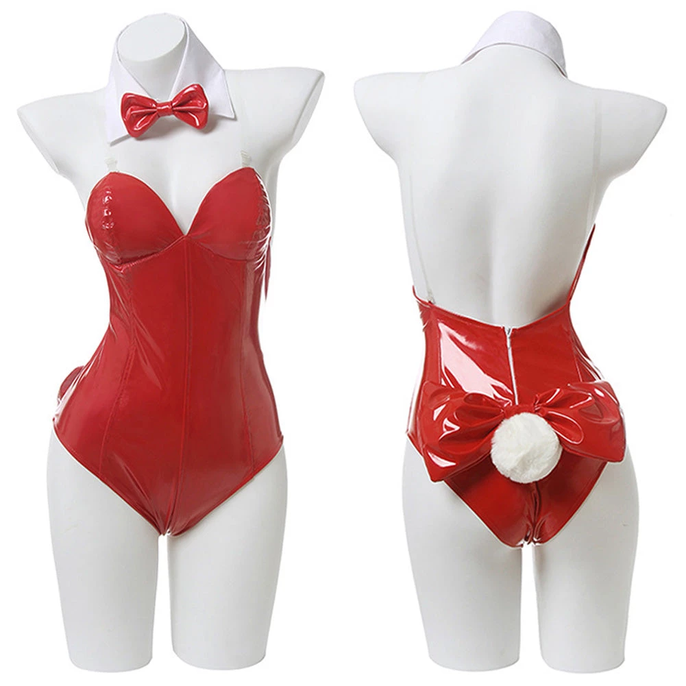 NewCosplay Anime Saenai Heroine No Sodatekata Eriri Spencer Sawamura Sexy Red Bunny Girl Costume Women Sexy Jumpsuit Cosplay Costume 10 NewCosplay Anime Saenai Heroine No Sodatekata Eriri Spencer Sawamura Sexy Red Bunny Girl Costume Women Sexy Jumpsuit Cosplay Costume
