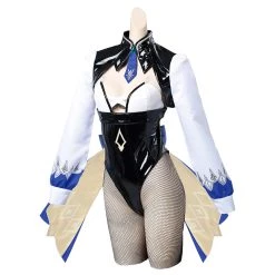 NewCosplay Genshin Impact Eula Bunny Girl Original Design Cosplay Costume - Cossky® New Arrivals