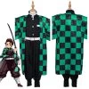 NewCosplay New Arrivals Demon Slayer: Kimetsu No Yaiba Kamado Tanjirou Kids Children Kimono Cosplay Costume 1 NewCosplay New Arrivals Demon Slayer: Kimetsu No Yaiba Kamado Tanjirou Kids Children Kimono Cosplay Costume