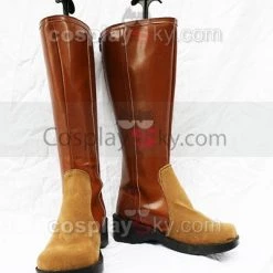 NewCosplay Final Fantasy 7 Aerith Cosplay Boots Brown New Arrivals