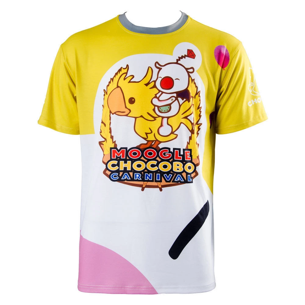 NewCosplay Final Fantasy 15 FF15 Noctis Carnival Moogle Chocobo T Shirt Cosplay Costume