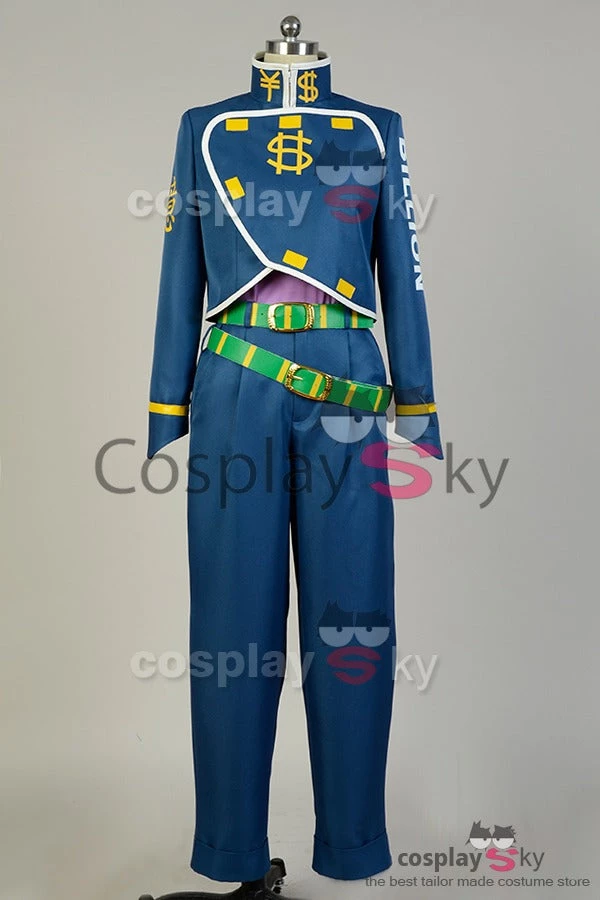 NewCosplay New Arrivals JoJo's Bizarre Adventure Okuyasu Nijimura Cosplay Costume
