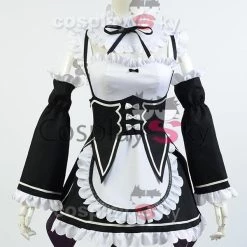 NewCosplay Re:Zero Life In A Different World From Zero Ram Outfit Cosplay Costume