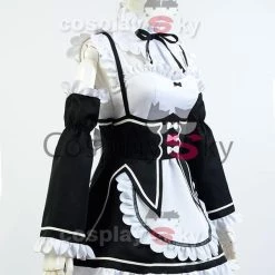 NewCosplay Re:Zero Life In A Different World From Zero Ram Outfit Cosplay Costume
