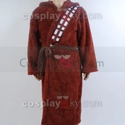 NewCosplay New Arrivals Star Wars Chewbacca Hooded Bath Robe Costume Bathrobe