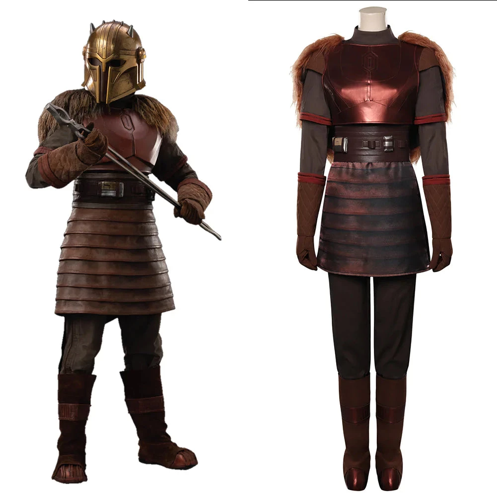 Viele Kostüme New Arrivals Star Wars The Mandalorian The Armorer Cosplay Costume Outfits Halloween Carnival Suit 3 Viele Kostüme New Arrivals Star Wars The Mandalorian The Armorer Cosplay Costume Outfits Halloween Carnival Suit