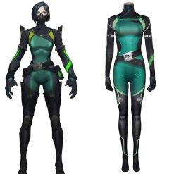 Fandomsky VALORANT Viper Cosplay Costume Jumpsuit Outfits Halloween Carnival Suit New Arrivals
